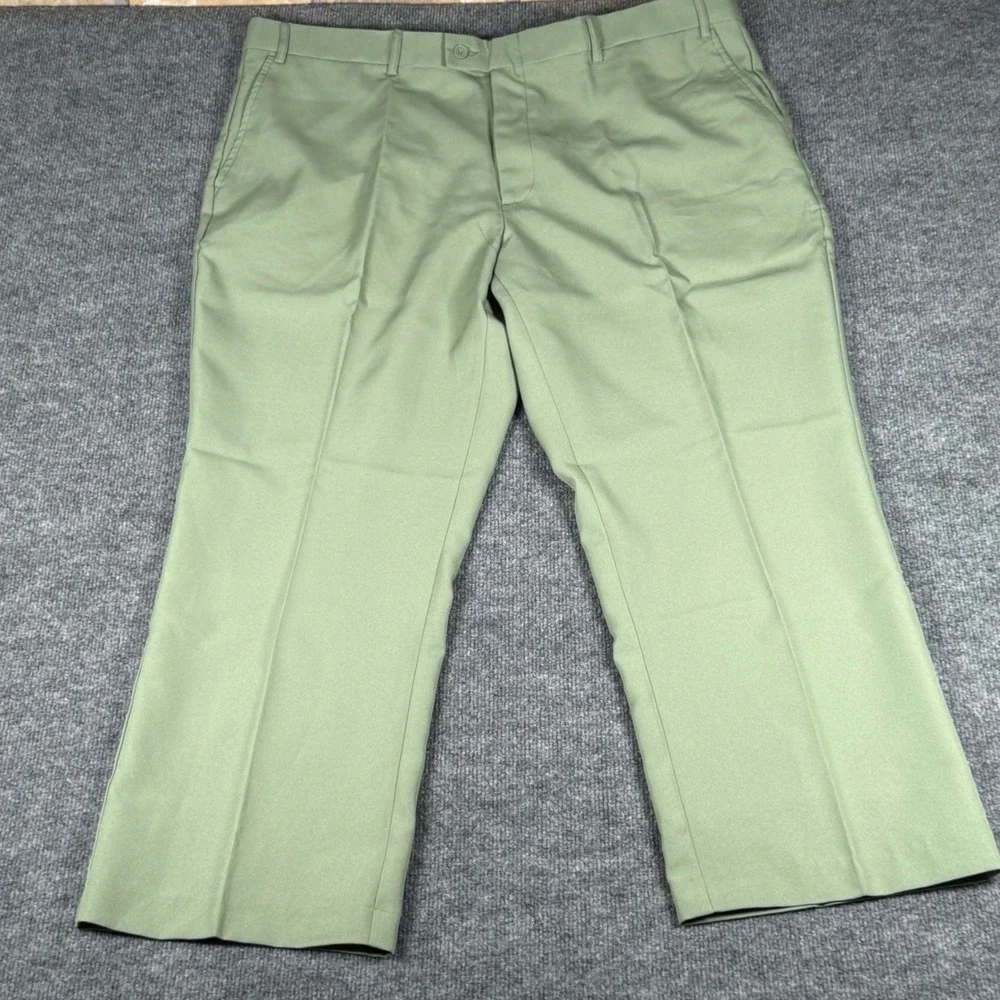 Vintage 80s Haband Mens 44x28.25‎ Preppy Career Office Dress Pants Lightweight